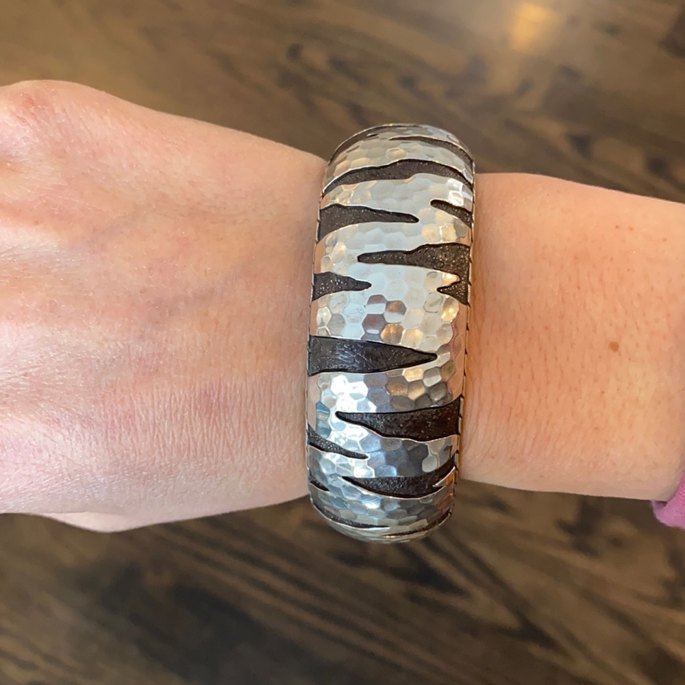 John Hardy sterling silver tiger stripe